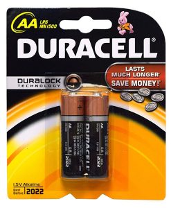 Pin tiểu AA LR6 Duracell Ultra M3 MX1500 Alkaline 1.5V vỉ 4 viên