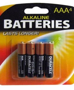 Pin đũa AAA LR03 Duracell MN2400 Alkaline 1.5V vỉ 4 viên