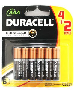 Pin đũa AAA LR03 Duracell MN2400 Alkaline vỉ 1.5V 12 viên