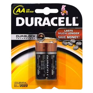 pin duracell aa alkaline mn1500 lr6
